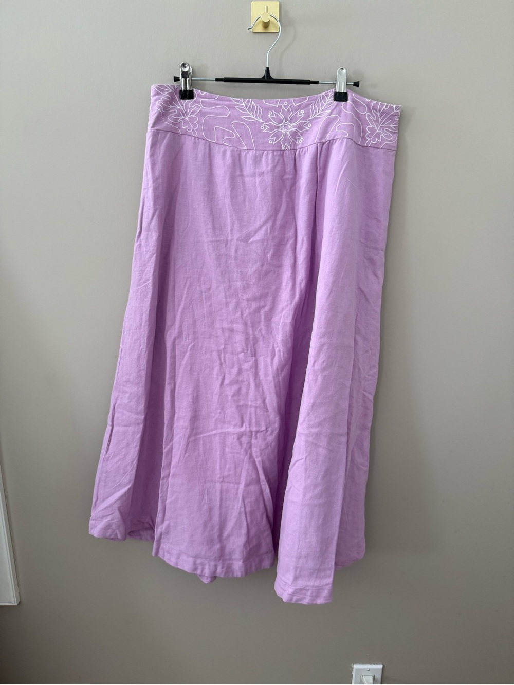 Free People Lotus Midi Skirt, sz L - Picture 8 of 11